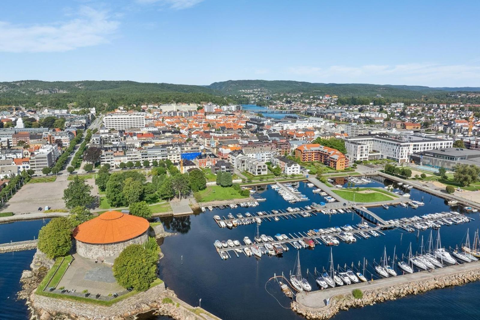 Kristiansand, Bystranda 59M2, 2 Soverom, 6 Senger Appartement Buitenkant foto